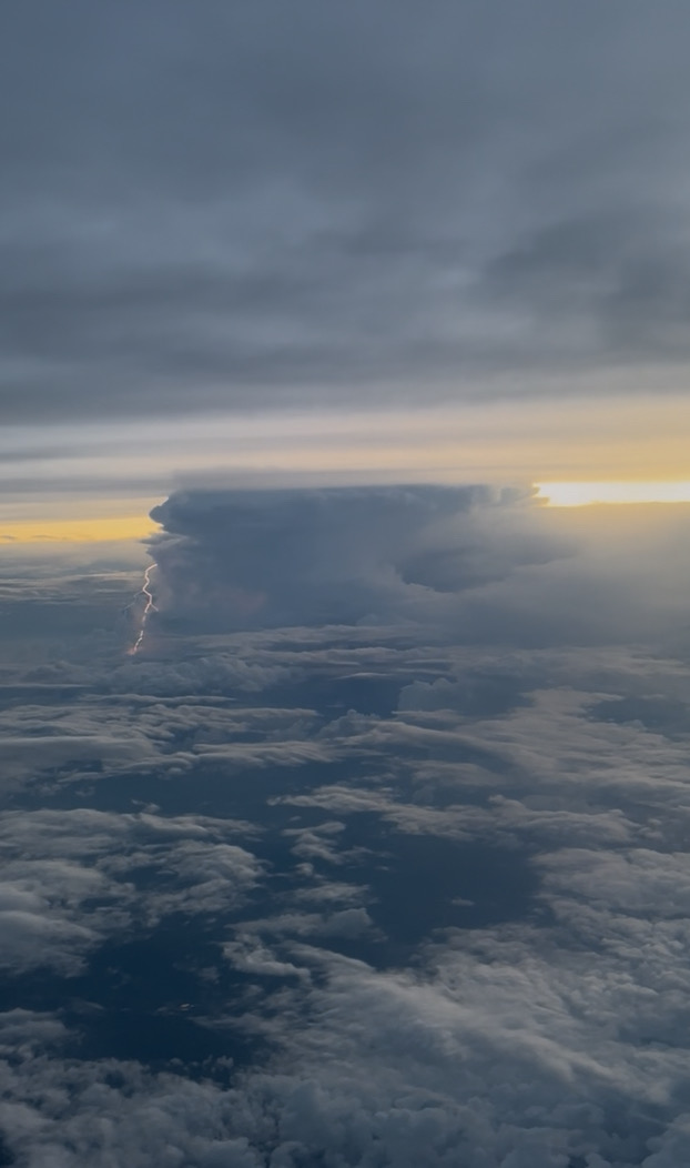 ⛈️Taken from the plane🛩️